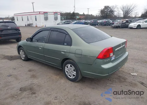 2003 Honda Civic Lx z USA, uszkodzony, nr VIN 2HGES16613H573086